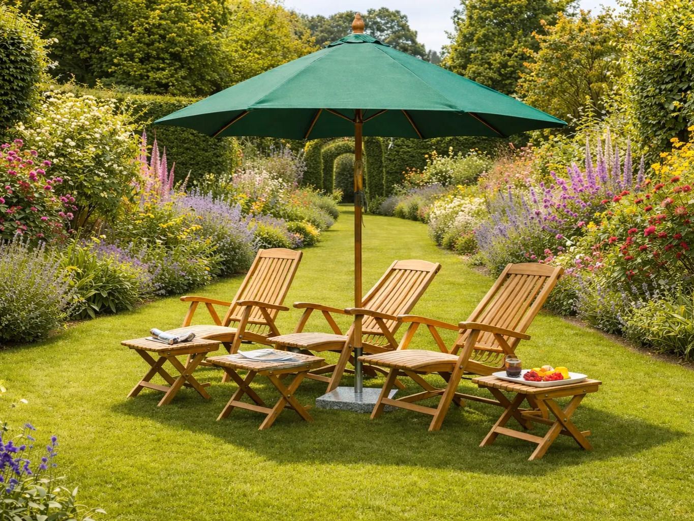 Bamboo 2.5m Parasol | FSC® Certified