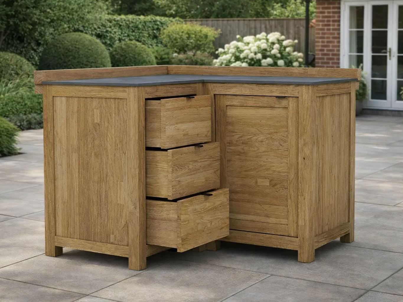 Bari Kitchen Corner Cabinet Unit 