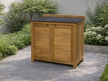 Bari Teak Outdoor Kitchen Set 3
