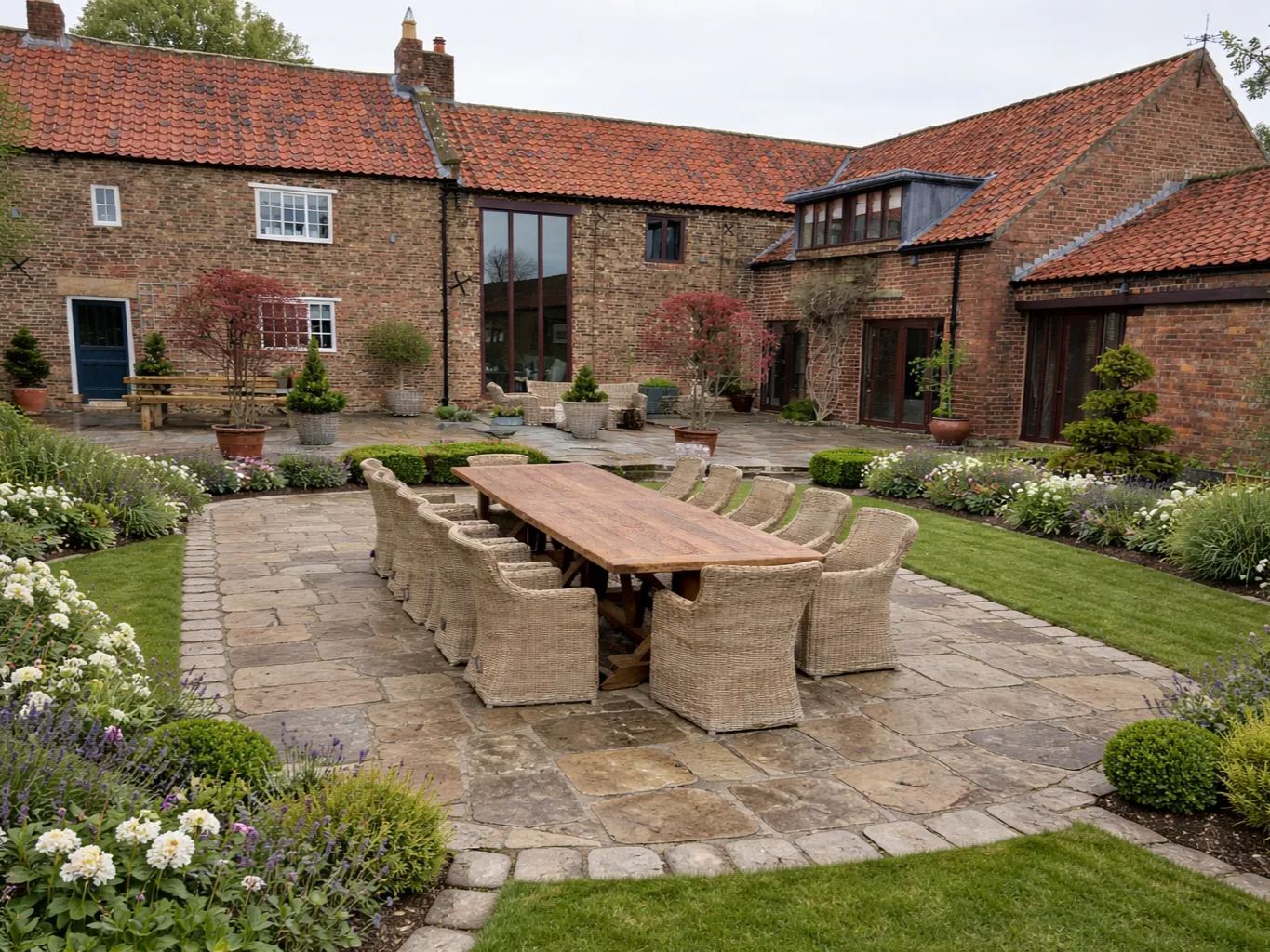 Valencia 12 Chair Dining Set