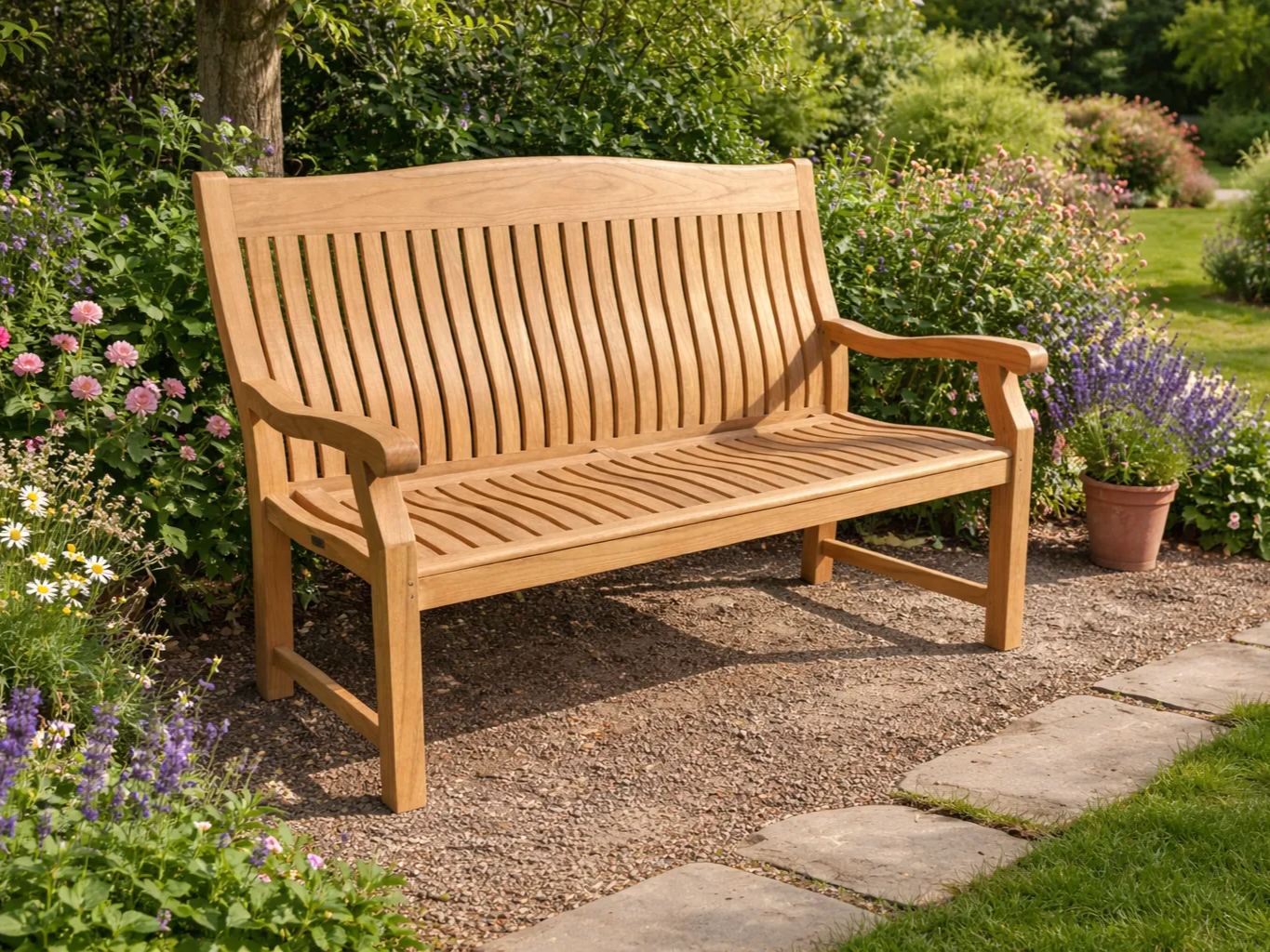 Malvern Teak Bench 150cm | FSC® Certified