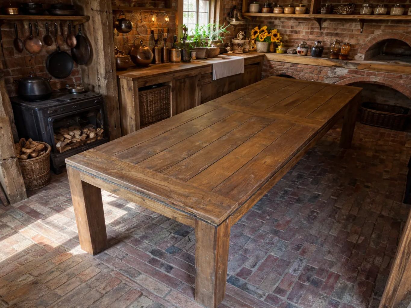 Thornbury 3m Reclaimed Teak Table 