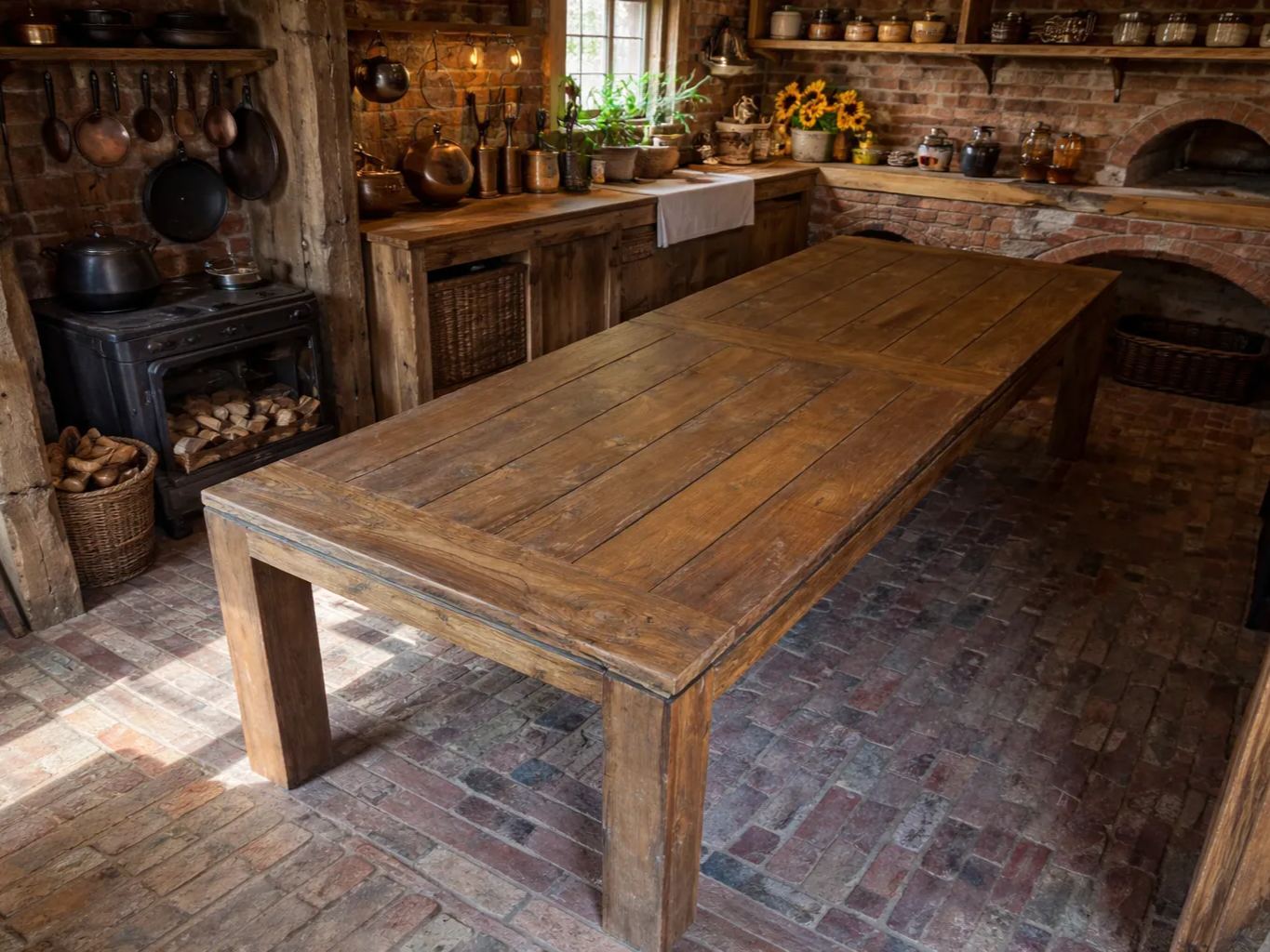 Thornbury 3m Reclaimed Teak Table 