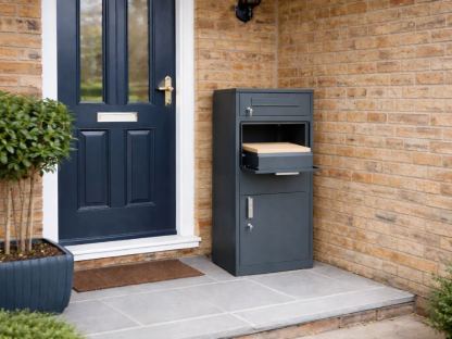 Anthracite Parcel And Letter Box | Pre-Order
