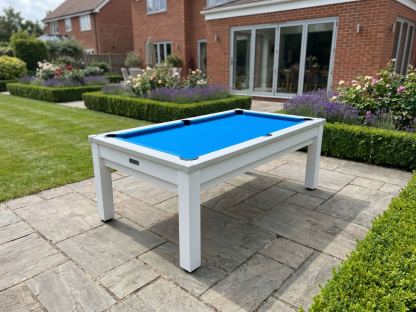 Outdoor Games Diner Table | Grey & White