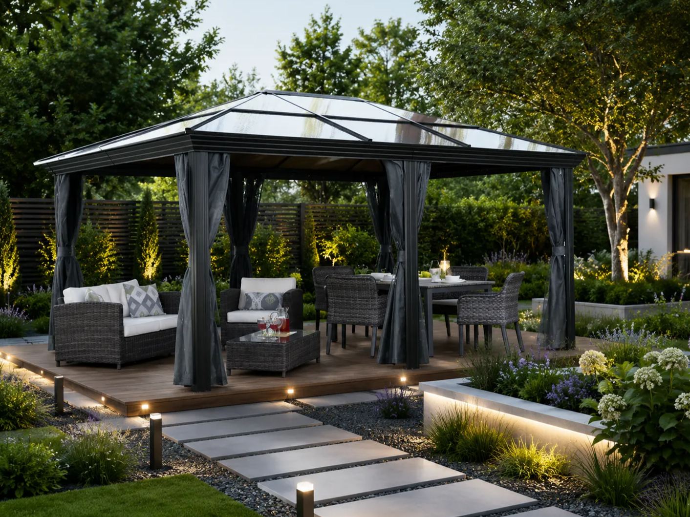 Four Seasons Sedona Gazebo 3.65 x 4.86m | May Offer
