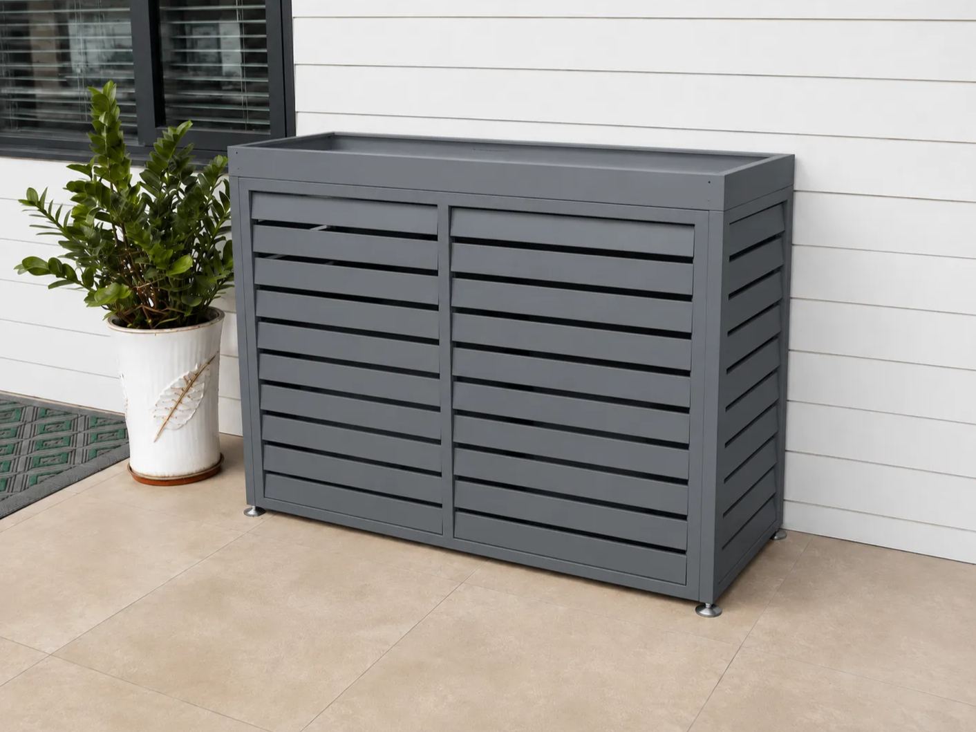 Heat Pump /Air Con Unit Cover with planter | 1400 Series 