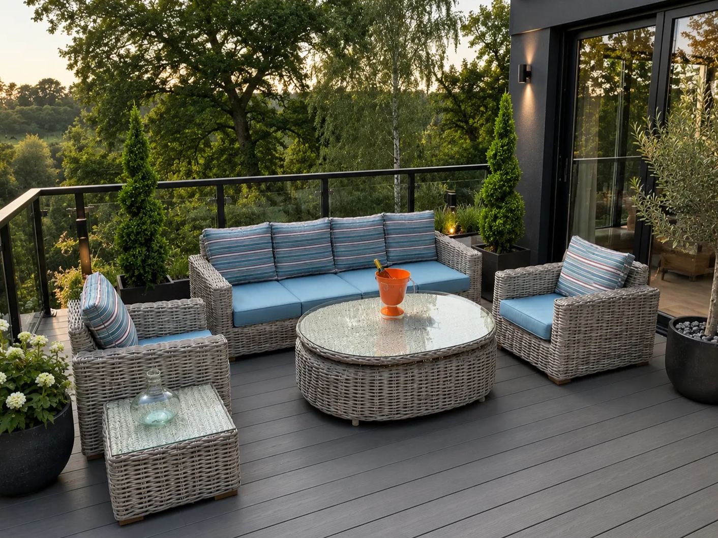 Fiji 4 Seater Sofa Suite