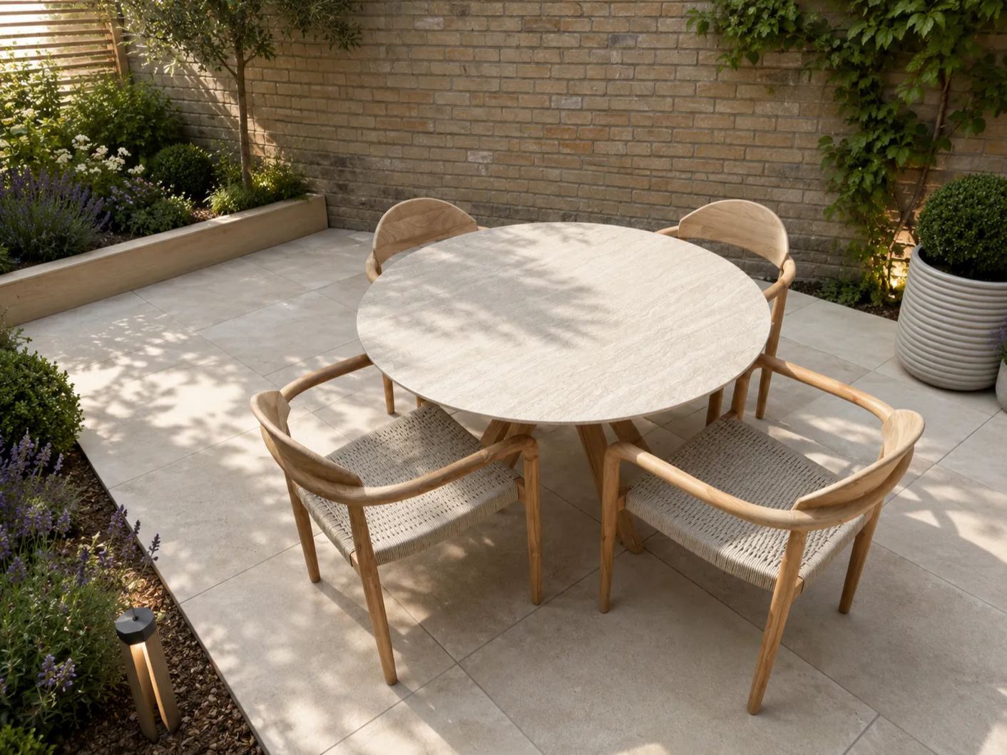 Bella 4 Chair Dining Set 