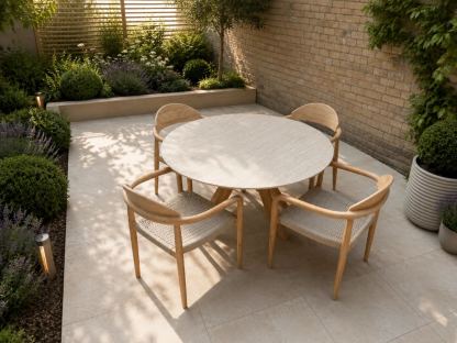 Bella 4 Chair Dining Set 