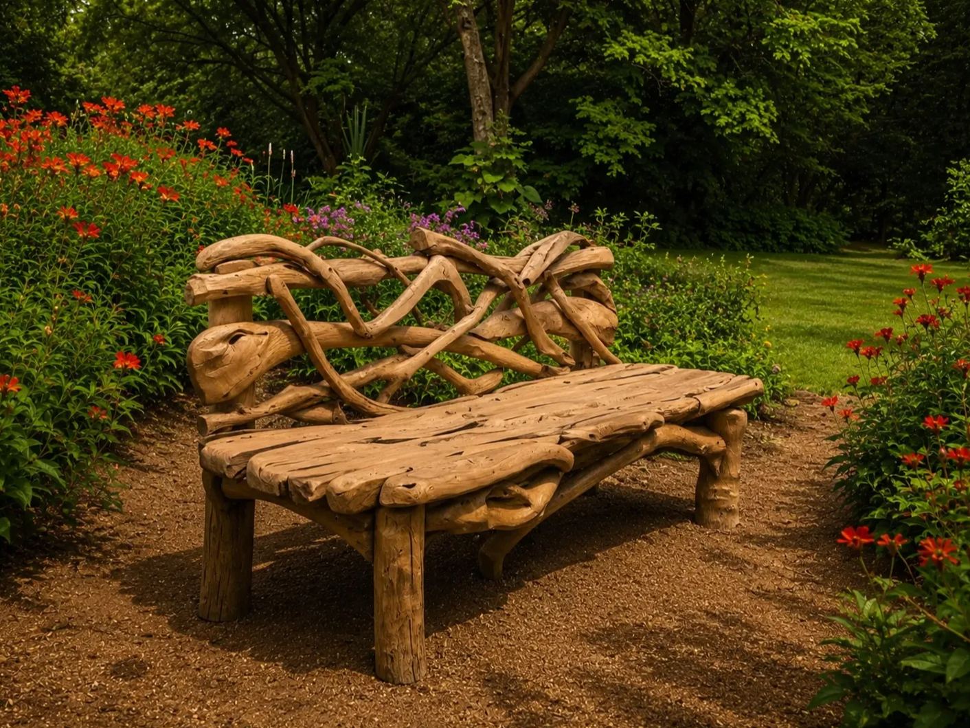Forest Teak Bench 