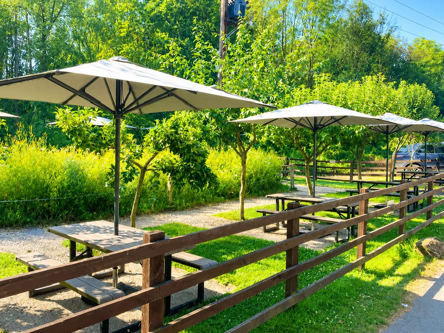 Tuscany Commercial Parasol | 2.5m Square