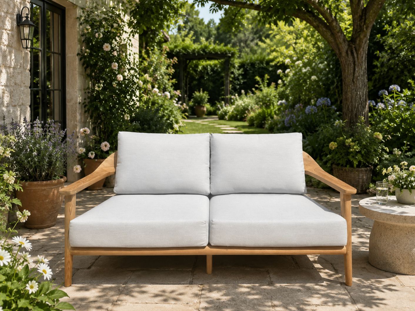 Veluta Curve 2 Seater Sofa | FSC® Certified