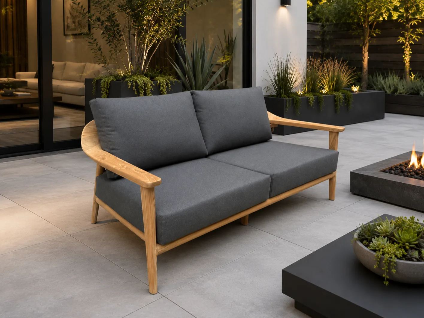 Veluta Curved Sofa Set | Ex- Display | FSC® Certified