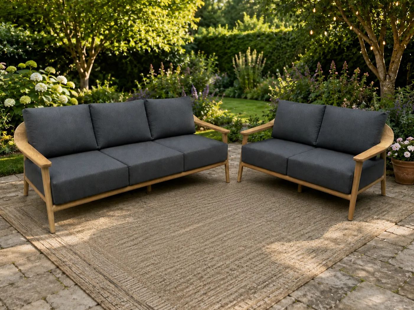 Veluta Curved Sofa Set | Ex- Display | FSC® Certified