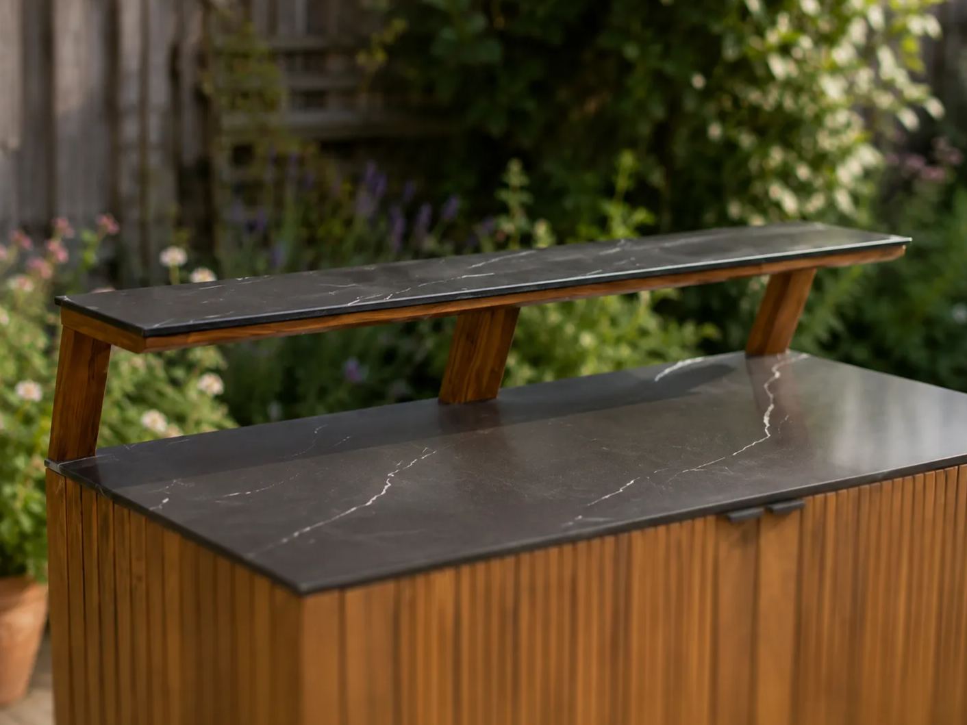 Amalfi Bar Unit Shelf | Bari Range