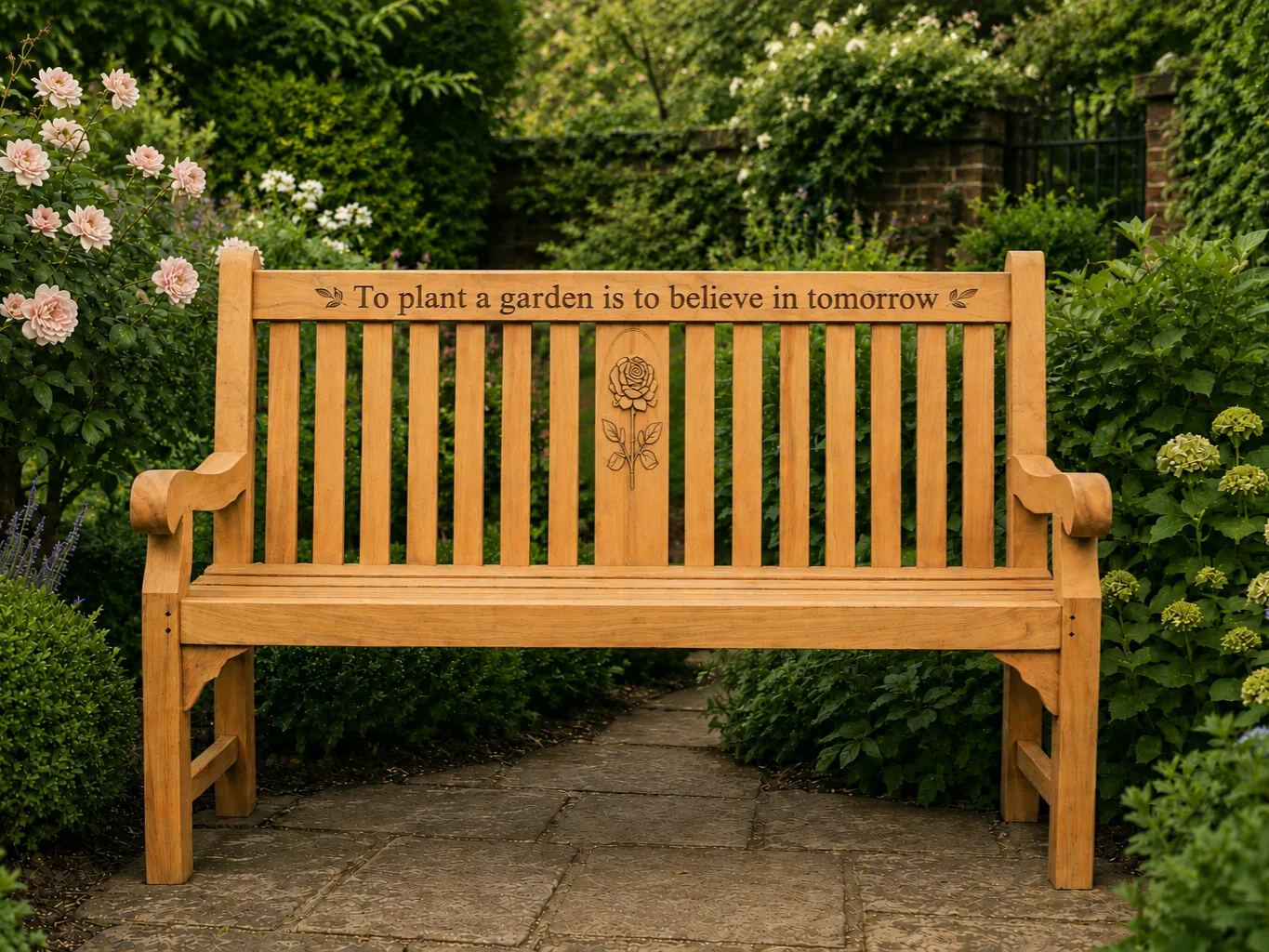 Heritage Teak Bench
