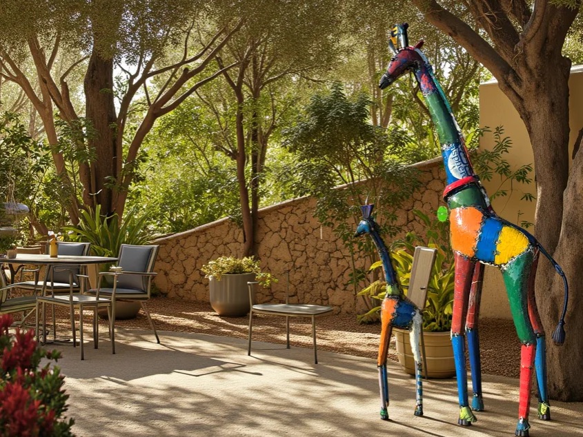 Kenya Mother Giraffe -Garden Furniture Centre-MidRange,Ornaments Accessories,Accessories,Ornaments,Animal Garden Ornaments,Think Outside Range,Think Outside Range Ranges-{collection_title}