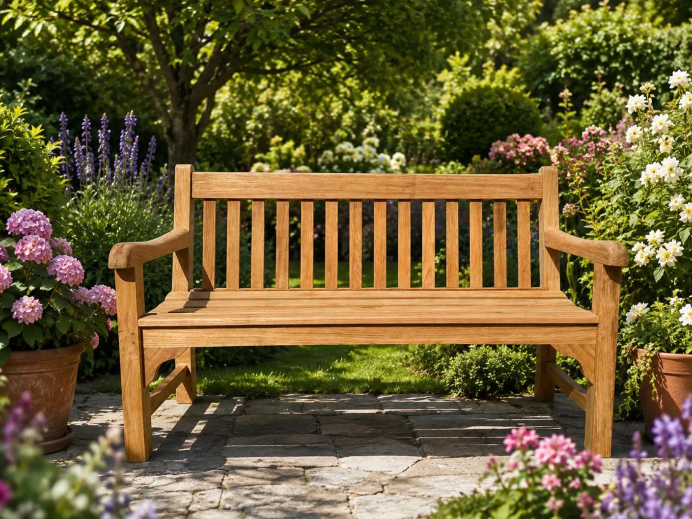 Warwick Teak Bench | 1.5m