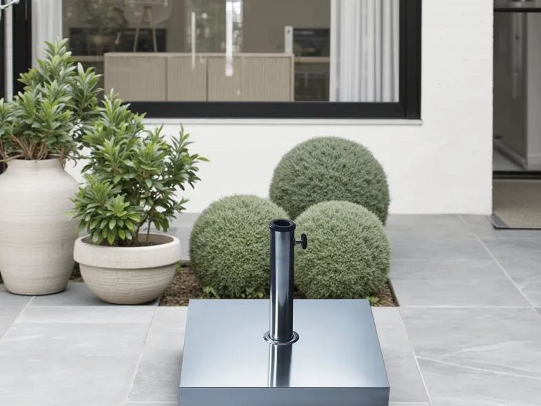 Stainless Steel 30KG Parasol Base -Garden Furniture Centre-LowRange,Under 100,Parasols,Parasol Bases Parasols,Parasol Bases-{collection_title}