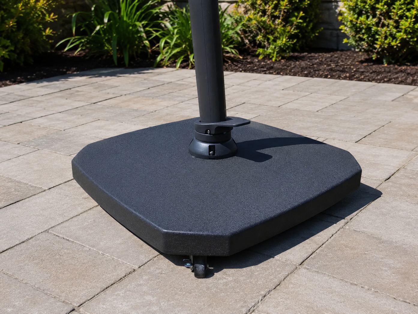90kg Concrete Base with Wheels | Cantilever Parasols