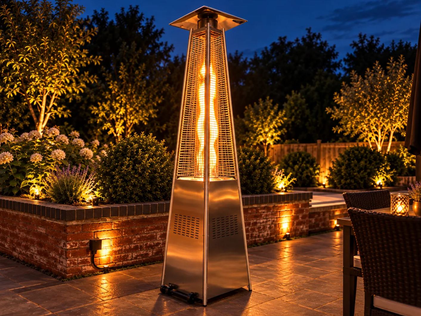 Athena Plus Gas Patio Heater & Free Weather Cover
