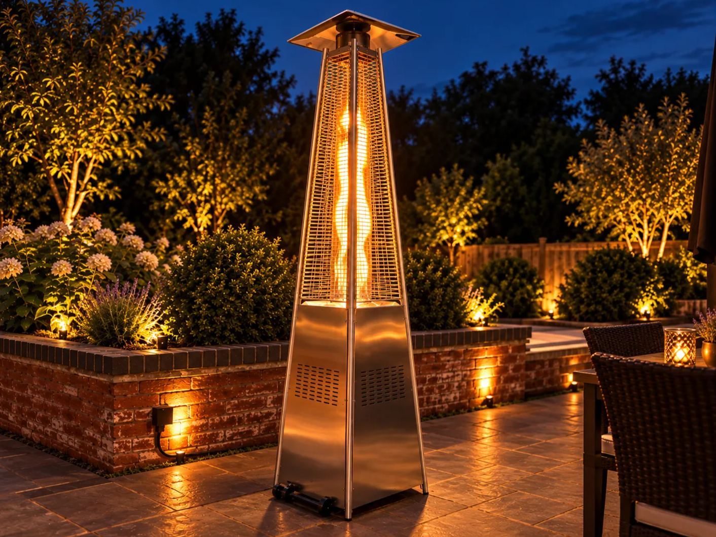 Athena Plus Gas Patio Heater & Free Weather Cover