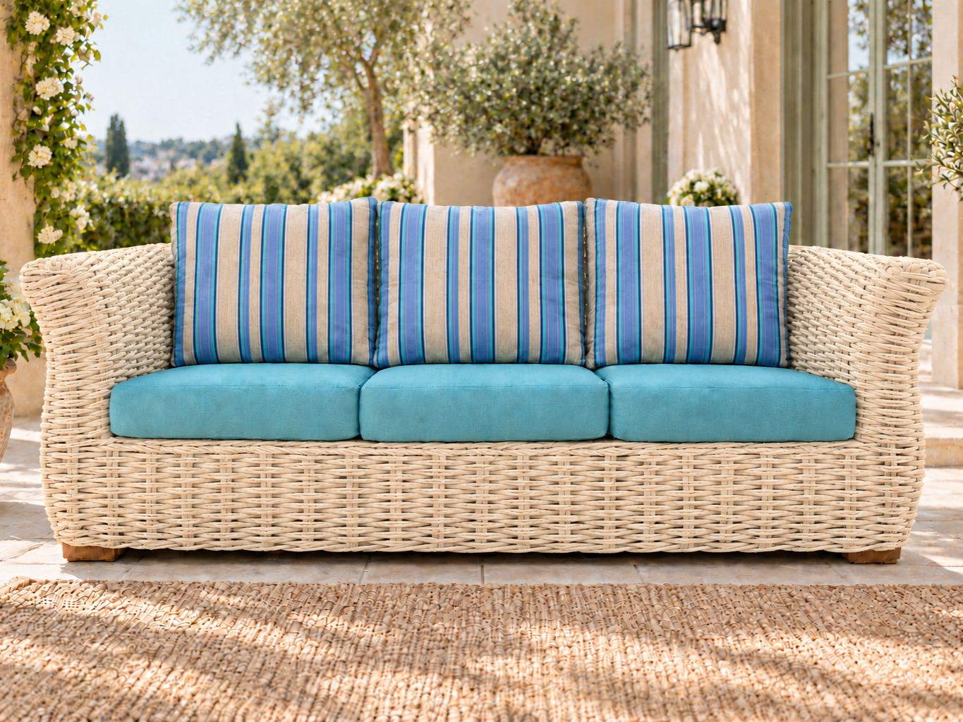 Fiji Wave 3 Seater Sofa