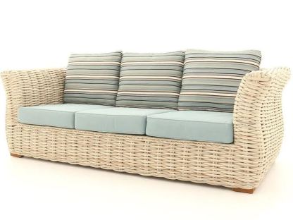 Fiji Wave 3 Seater Sofa-Garden Furniture Centre-HighRange,Outdoor Lounging,Outdoor Furniture,Rattan Furniture,Fiji Range,Fiji Wave,Rattan,Rattan Sofas,Fiji-{collection_title}