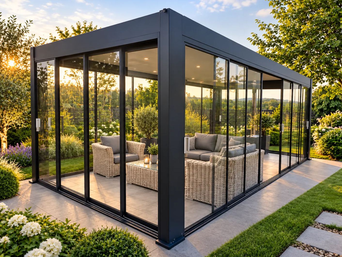 Mirage 5x4m Bioclimatic Pergola