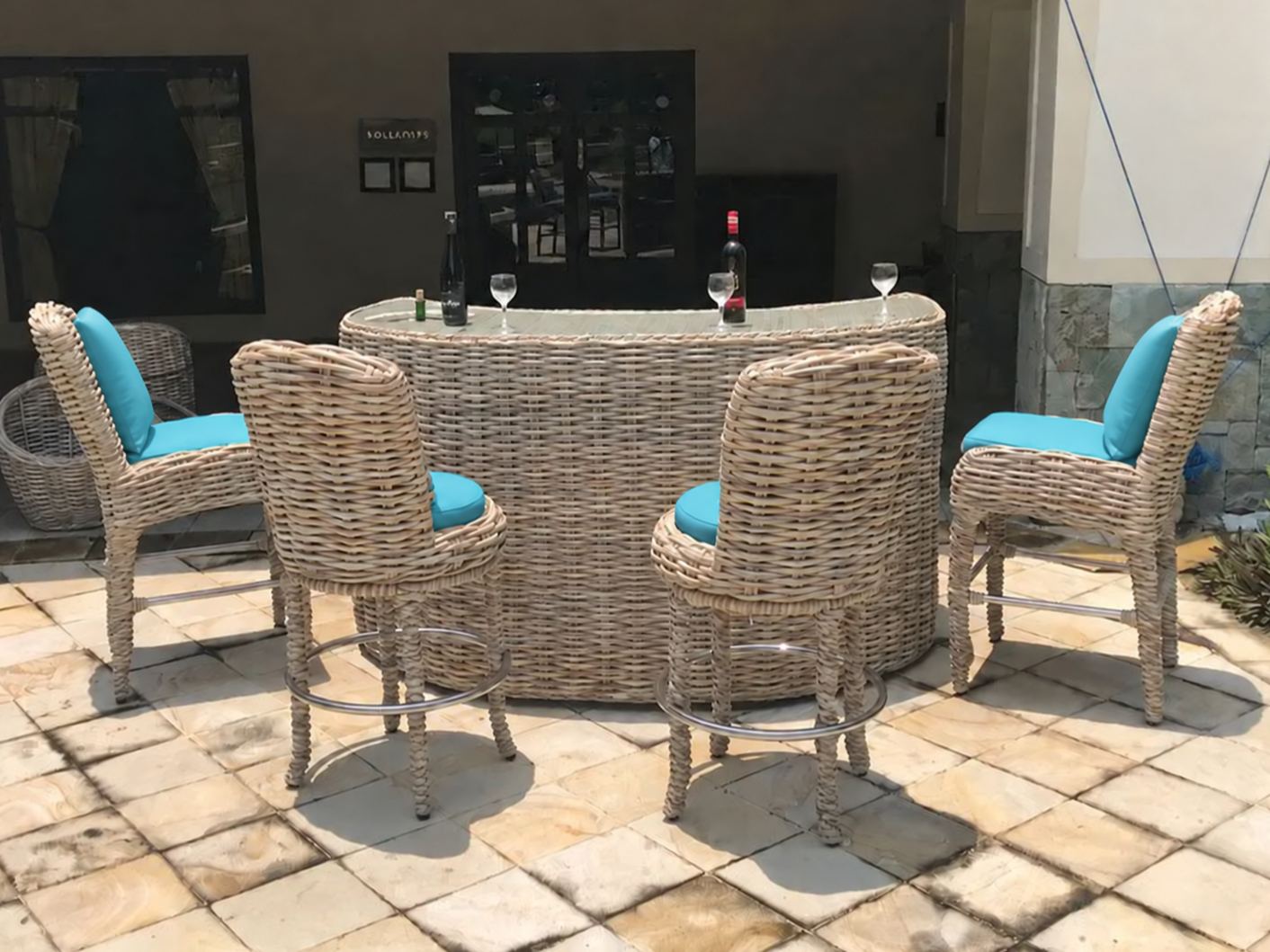 Fiji Curved Bar Set