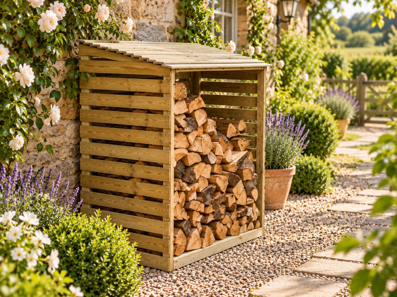 Log Store | Wooden