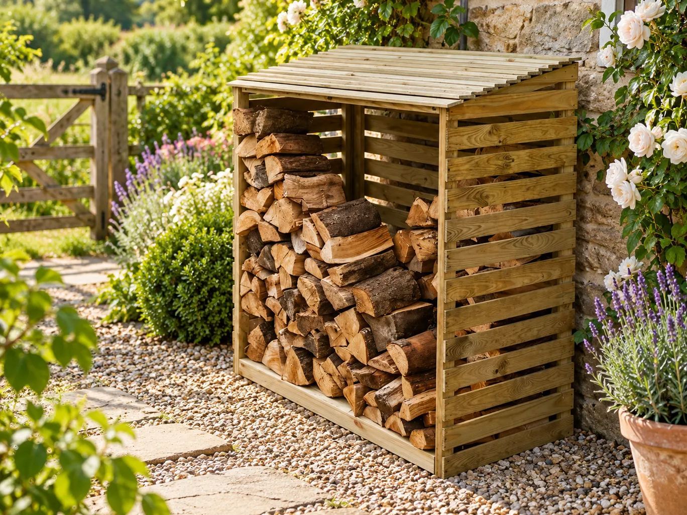 Log Store | Wooden