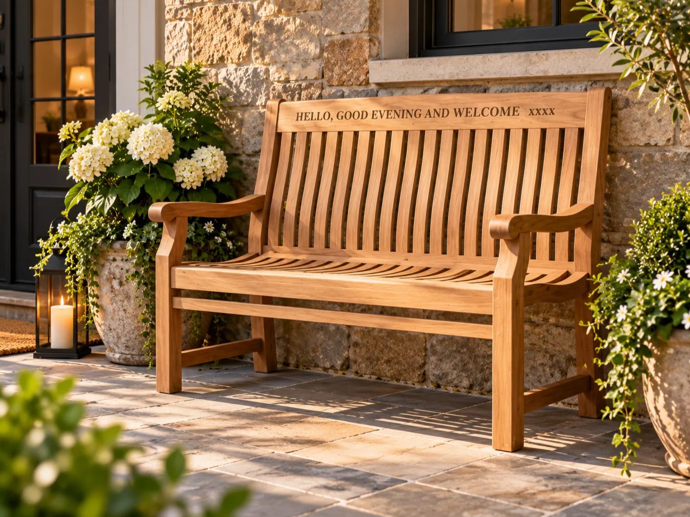 Malvern Teak Bench 1.2m | FSC® Certified