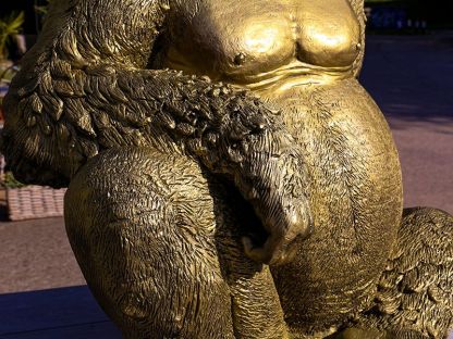 Gorilla Ornament | Gold | BLACK FRIDAY MONTH