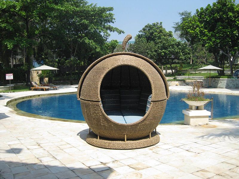 Montana Apple Day Bed-Garden Furniture Centre-HighRange,Outdoor Lounging,Loungers,Outdoor Furniture,Rattan Furniture,Loungers & Daybeds,Montana Range,Rattan,Rattan Loungers,Montana,Rattan Loungers Loungers-{collection_title}