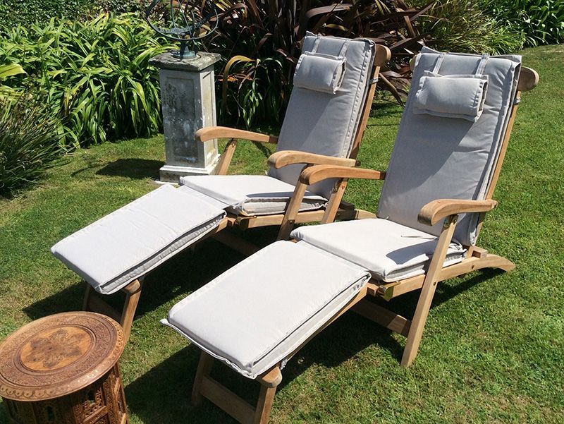 Vintage Steamer Lounger Chair 