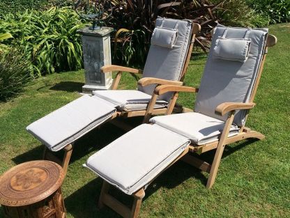 Vintage Steamer Lounger Chair 