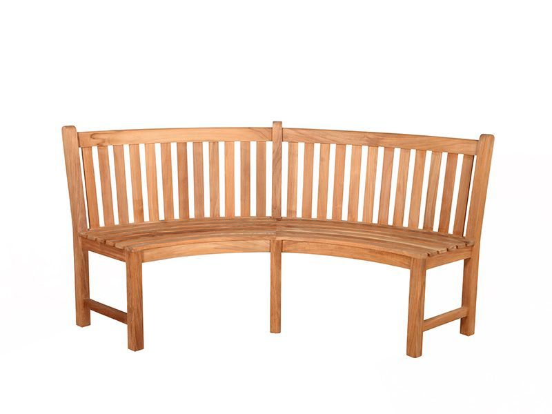 Contour Curved Bench | With Arms