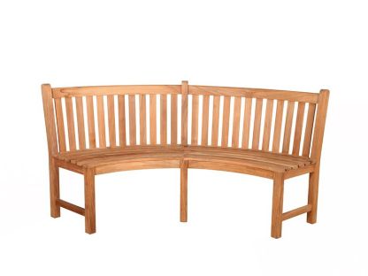 Contour Curved Bench | With Arms