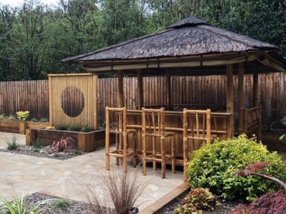 Bamboo Gazebo Bar
