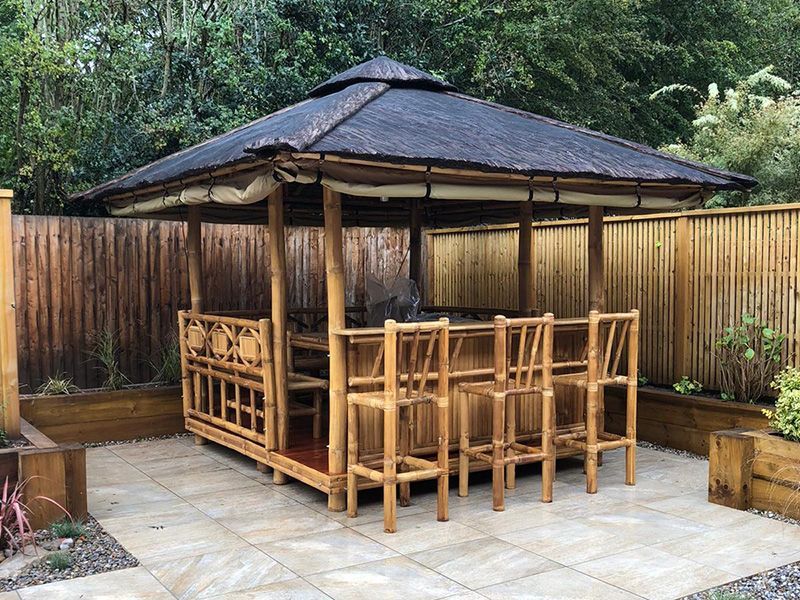 Bamboo Gazebo Bar