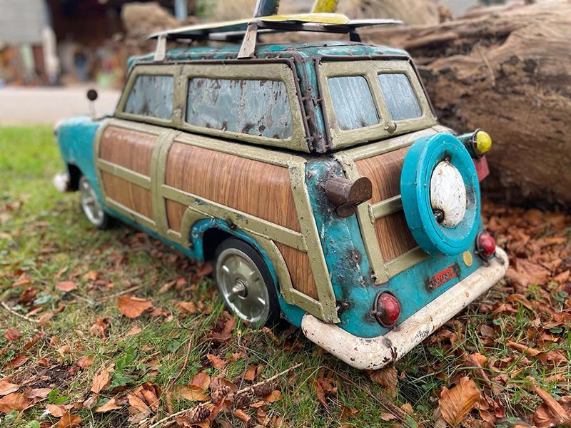 Vintage Woodie Cooler 