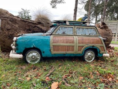 Vintage Woodie Cooler 
