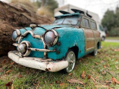 Vintage Woodie Cooler 