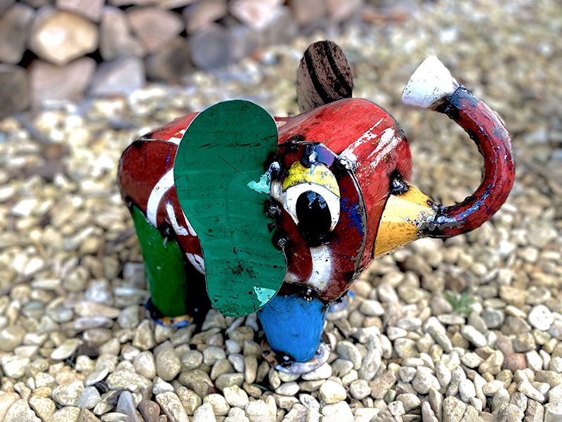 Ellie Money Bank -Garden Furniture Centre-48Hour Dispatch,LowRange,Under 100,Ornaments,Ranges,Animal Garden Ornaments,Think Outside Range,Metal Garden Ornaments,Think Outside Range Ranges,Gifts,Ornaments Accessories,Accessories-{collection_title}