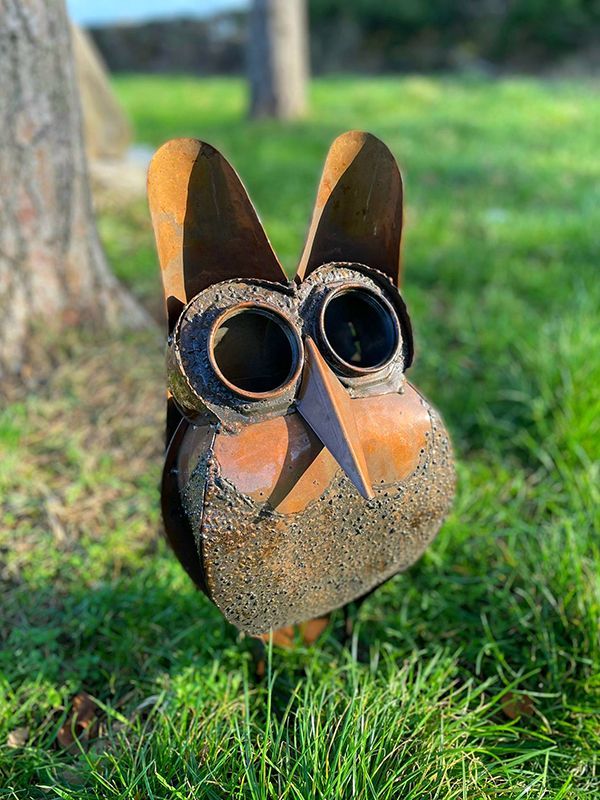 Think Outside Owls-Garden Furniture Centre-LowRange,Under 100,Animal Garden Ornaments,Think Outside Range,Metal Garden Ornaments,Think Outside Range Ranges,48Hour Dispatch-{collection_title}