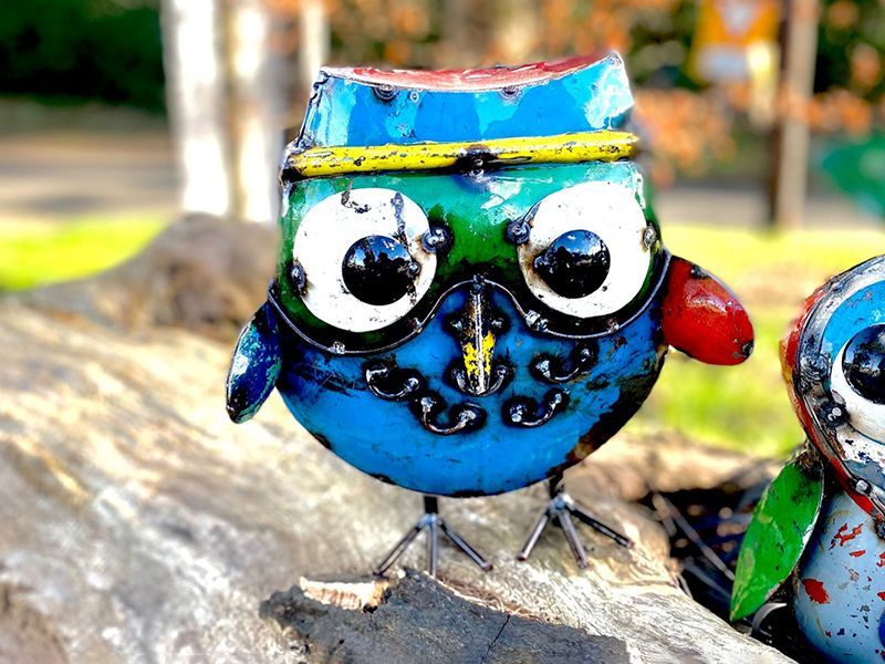 Owl Trio -Garden Furniture Centre-48Hour Dispatch,LowRange,Ornaments,Ranges,Animal Garden Ornaments,Think Outside Range,Metal Garden Ornaments,Think Outside Range Ranges,Ornaments Accessories,Accessories-{collection_title}