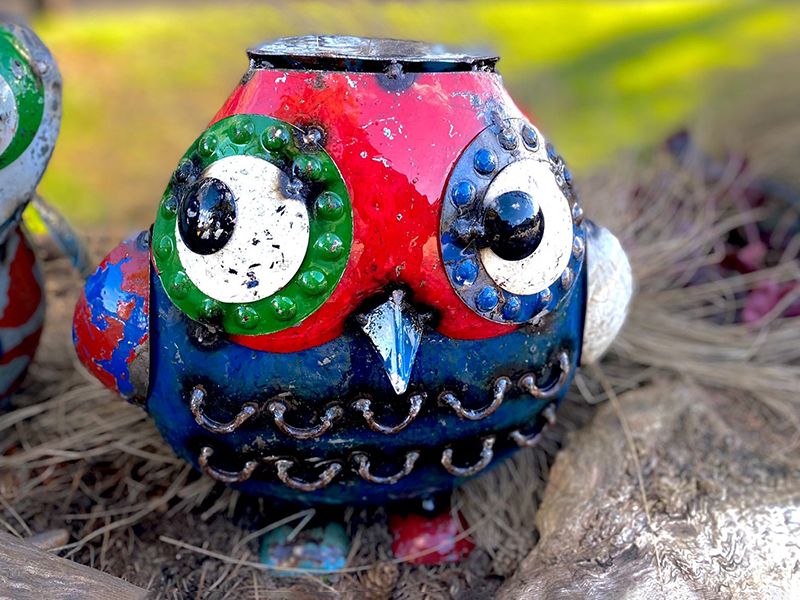 Owl Trio -Garden Furniture Centre-48Hour Dispatch,LowRange,Ornaments,Ranges,Animal Garden Ornaments,Think Outside Range,Metal Garden Ornaments,Think Outside Range Ranges,Ornaments Accessories,Accessories-{collection_title}