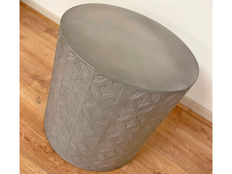 Textured Side Table 